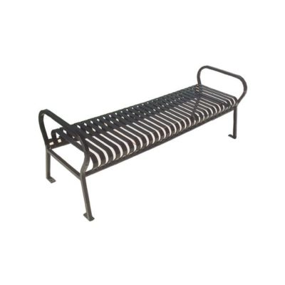 Hamilton Series Bench without Back - Steel Slats